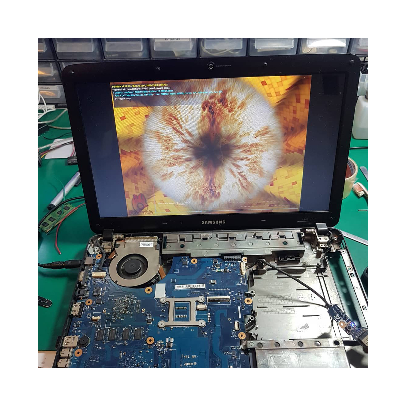 Notebook Test İstasyonu